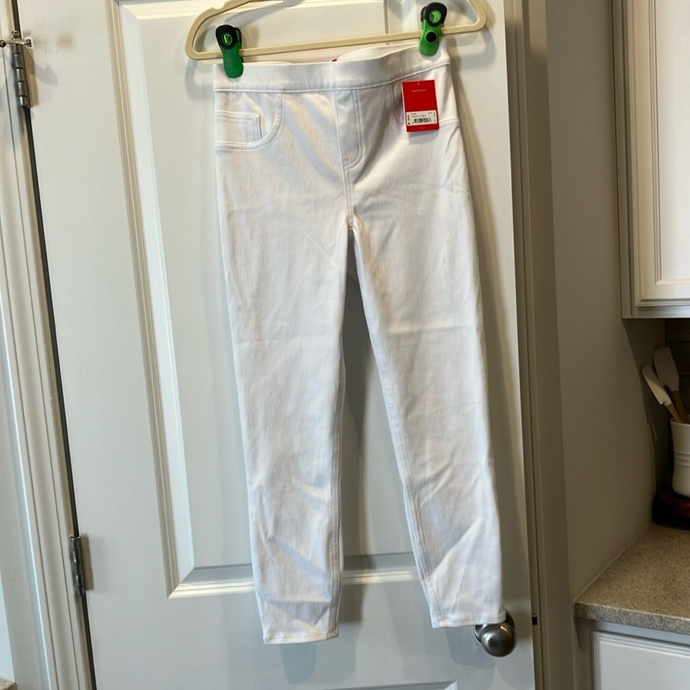 SPANX CROPPED JEAN-ISH LEGGINGS